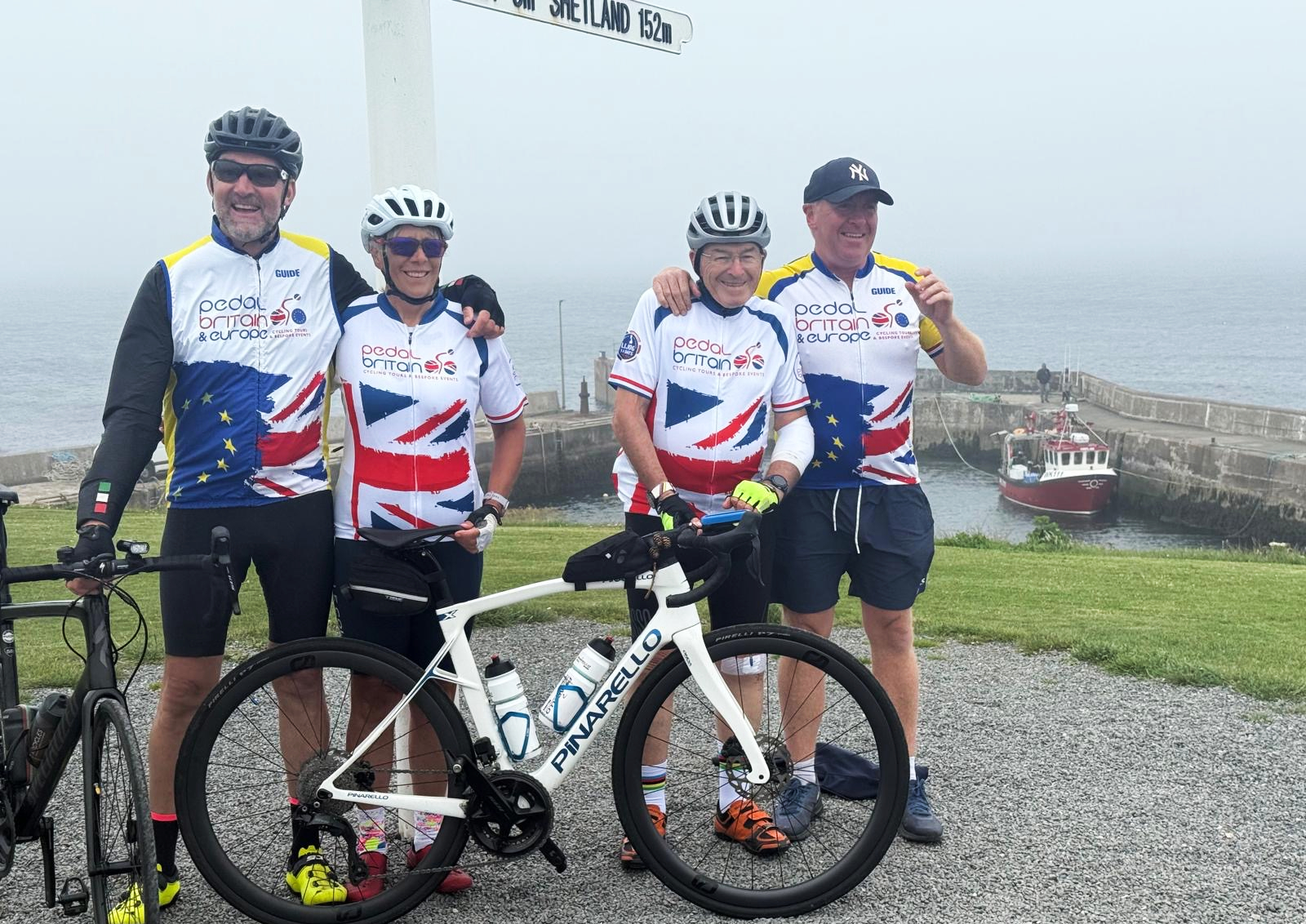 87-year-old Brian Lewis riding LEJOG in 2025