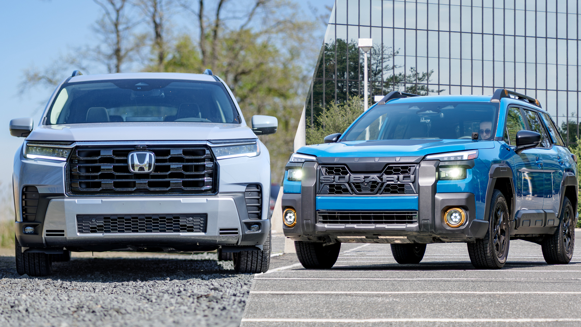 Honda Passport vs Subaru Outback.