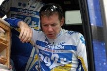 A contemplative Mark Scanlon at the 2004 Tour de France - now he's looking to start anew