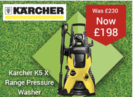 Get £32 off Karcher K5 X pressure washer at Wickes – now £198
