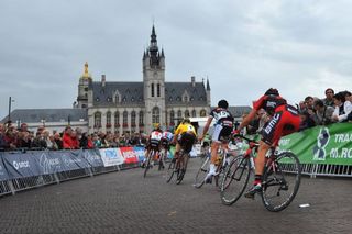 Riders sped through Sint Niklaas for almost two hours