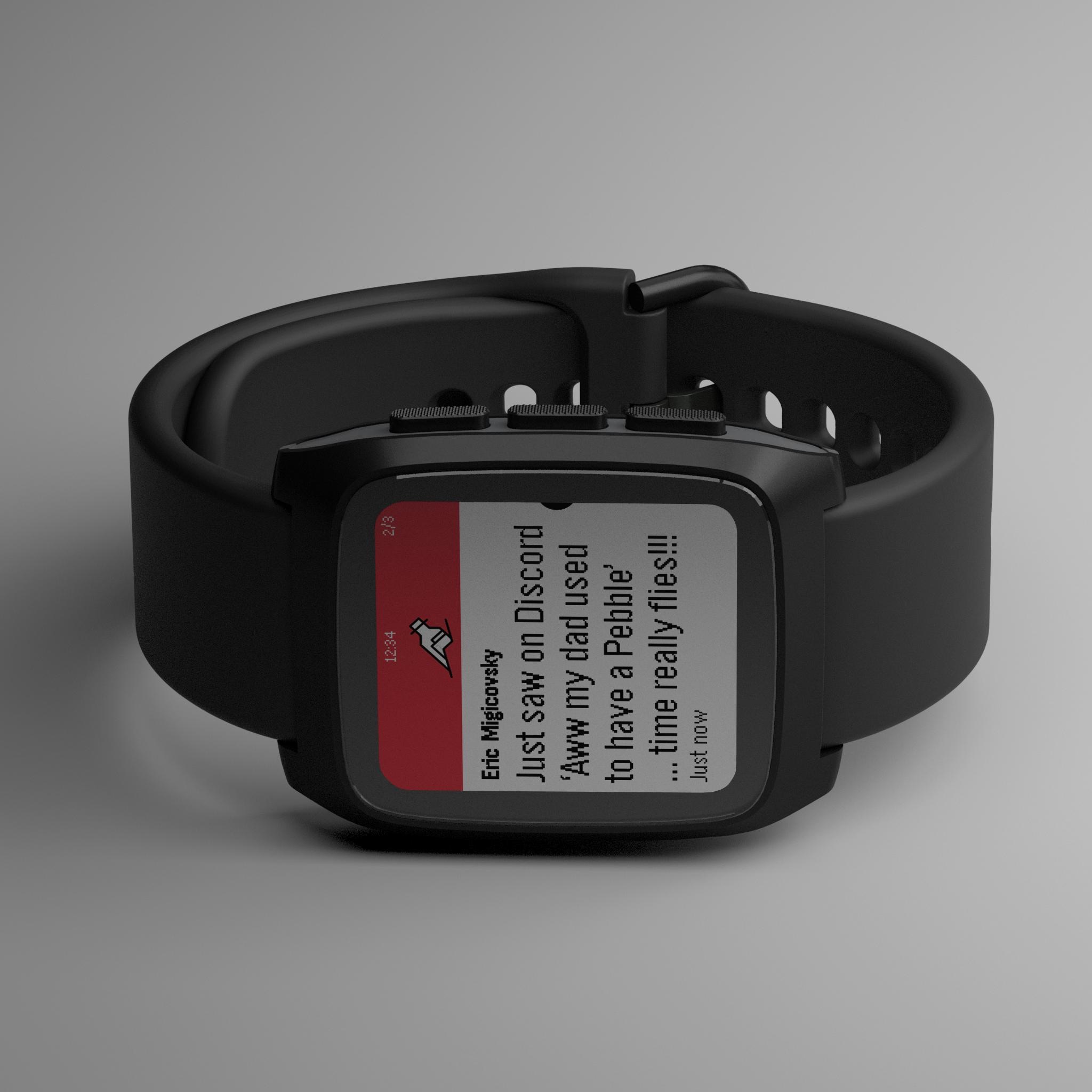 Pebble Time 2 in a variety of angles 