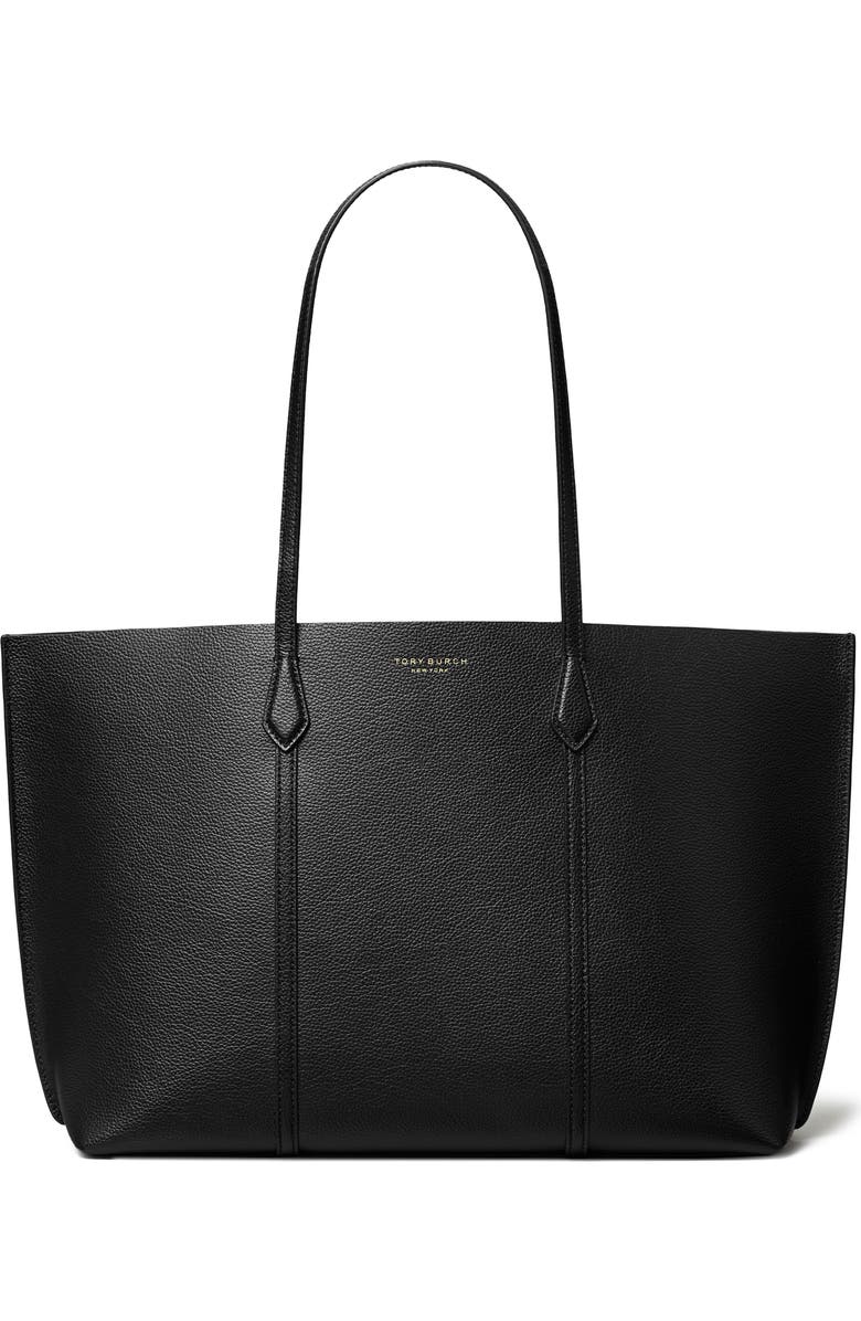 Perry Triple Compartment Leather Tote