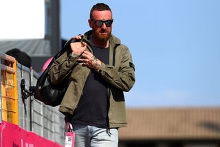 Bradley Wiggins pictured at the 2022 Giro d'Italia