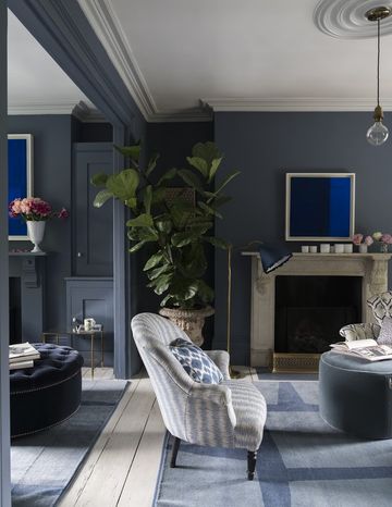 See inside this south London townhouse painted head-to-toe in striking ...