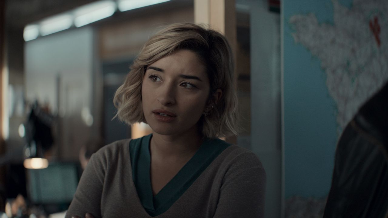 Shirine Boutella as Lt. Sofia Belkacem in the Netflix series "Lupin."