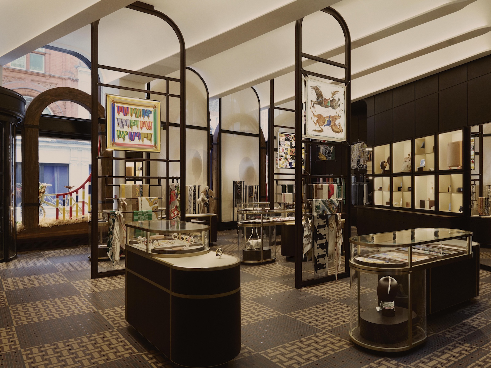 Hermes London Maison store interiors