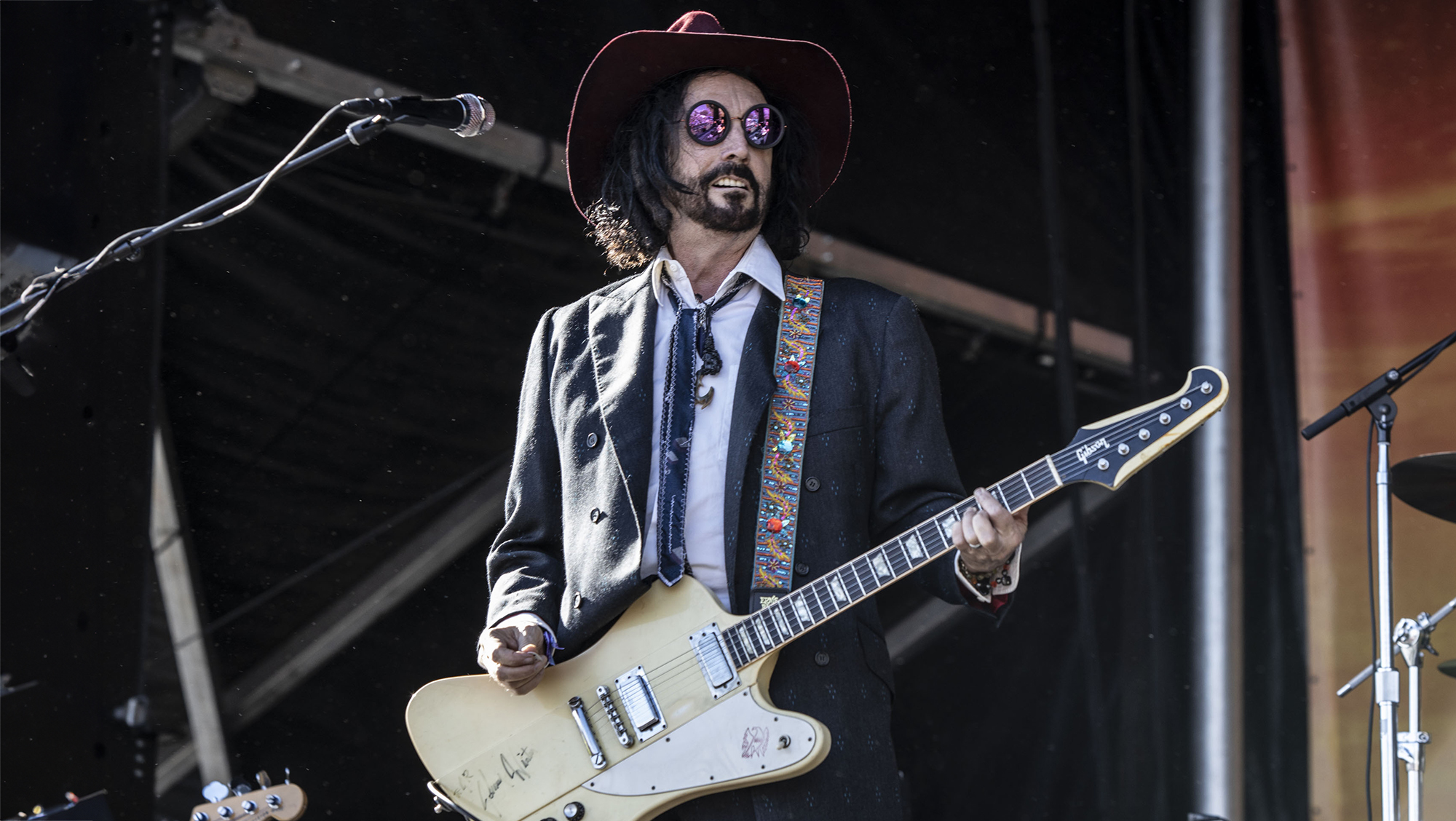 Mike Campbell of The Dirty Knobs performs at the 2022 Ohana Music Festival on October 01, 2022 in Dana Point, California.