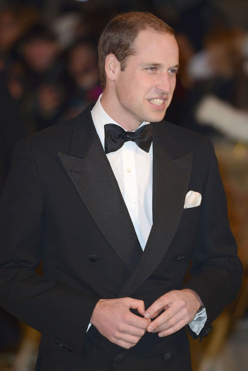 Prince WIlliam The Hobbit premiere