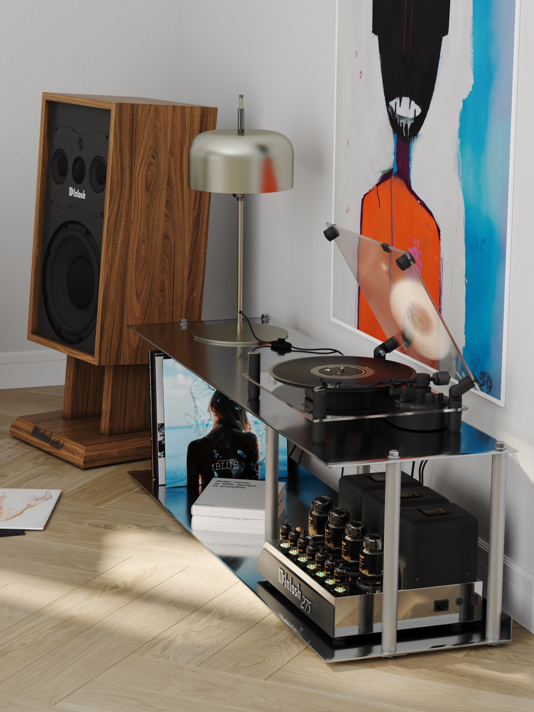 M-618 Vinyl Storage unit by Mortar