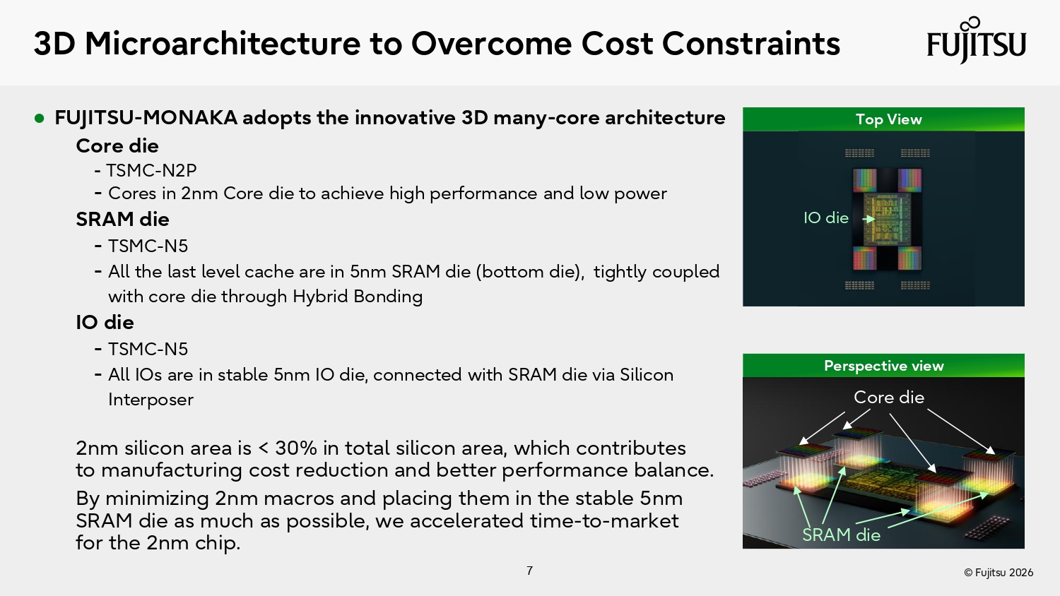 Fujitsu Hot Chips 2026 Presentation