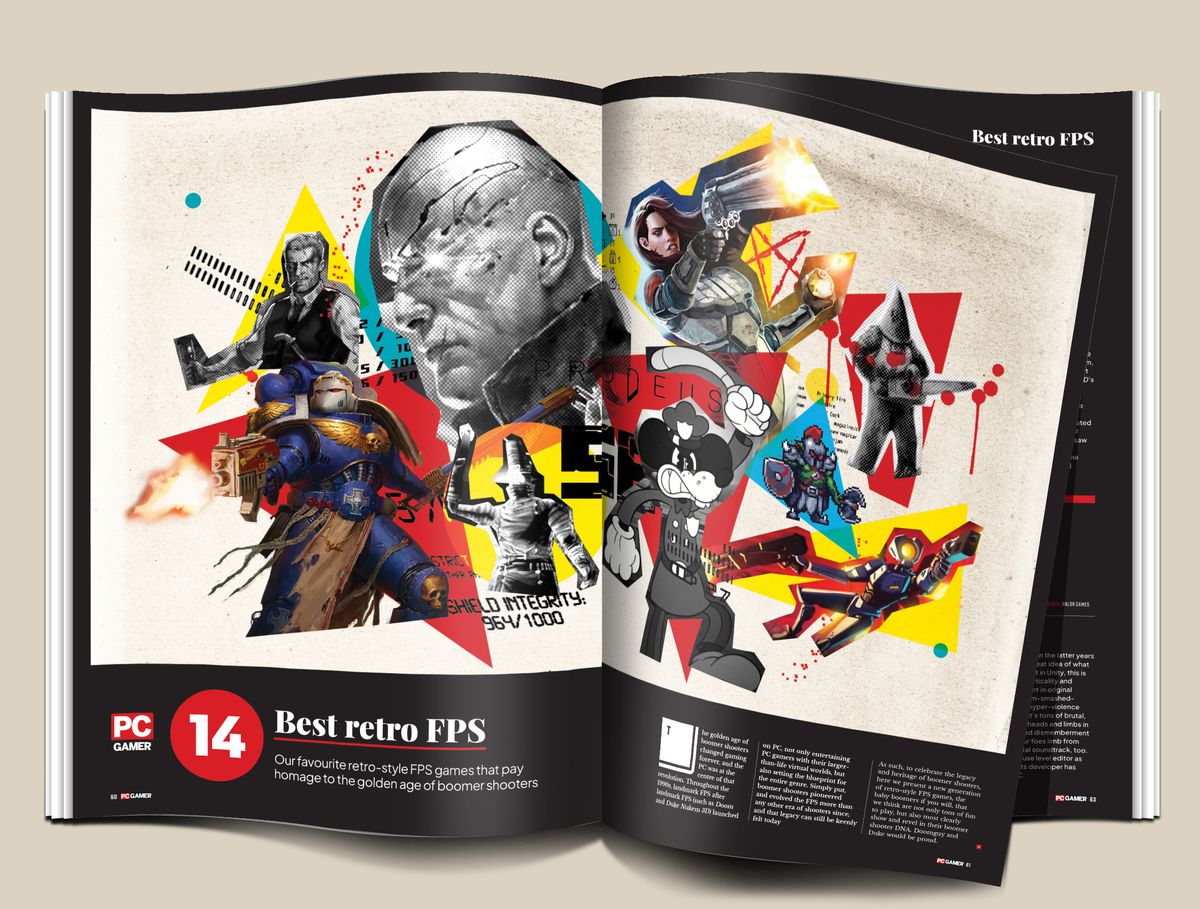 Duke Nukem PC Gamer magazine issue