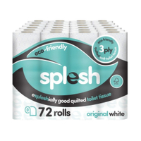 Splesh by Cusheen 3-Ply Toilet Roll (72 Pack) | was £32.99now £24.49 at Amazon