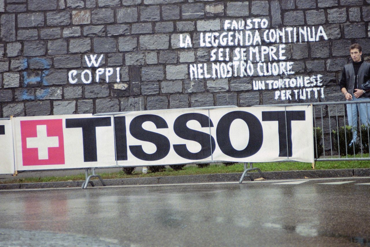 Coppi is never far from a race in Italy