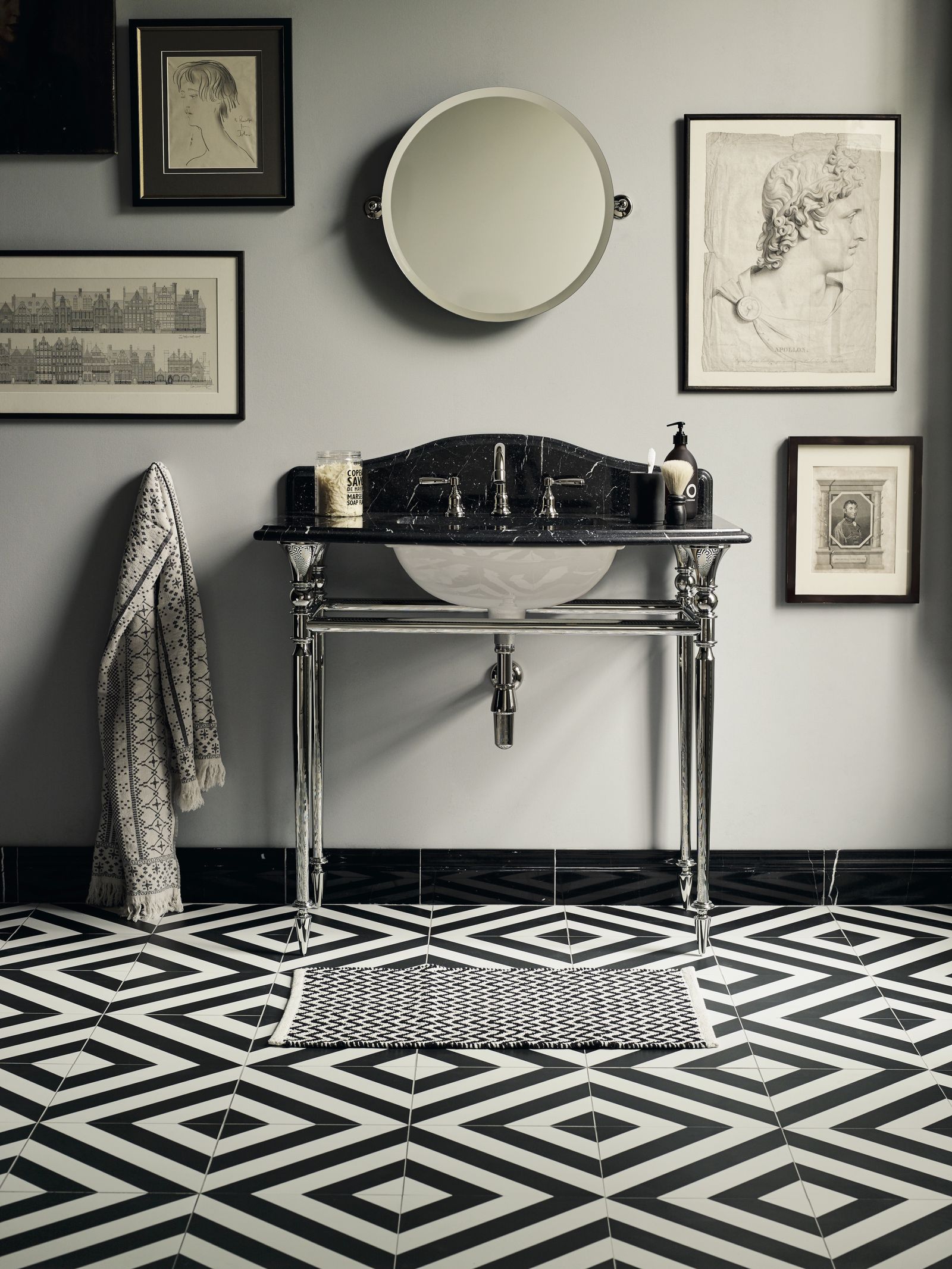 Nonslip bathroom flooring ideas 10 beautiful designs for underfoot