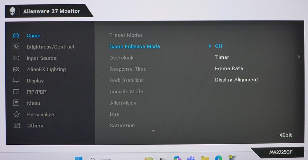 Alienware AW2725QF