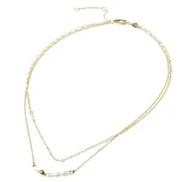 9. Masika pearl layered necklace -&nbsp;View Oliver Bonas