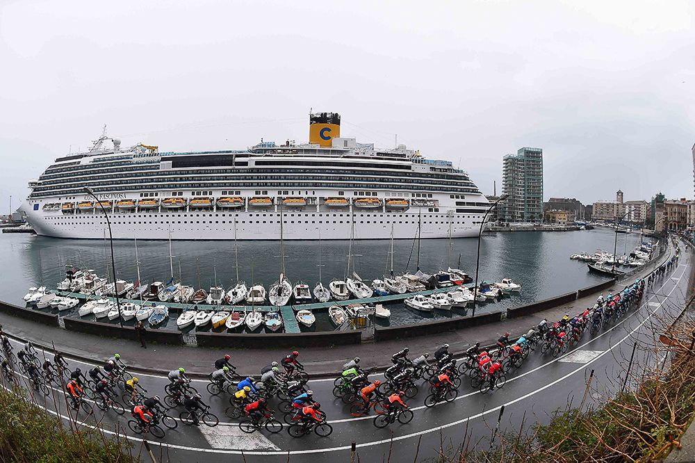Another wet Milan-San Remo along the Coast.