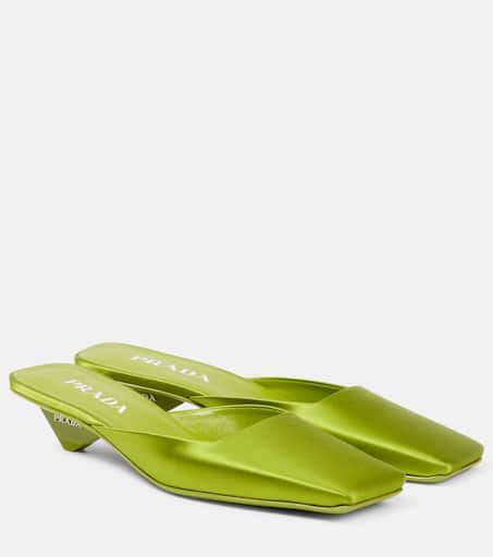 Satin Mules