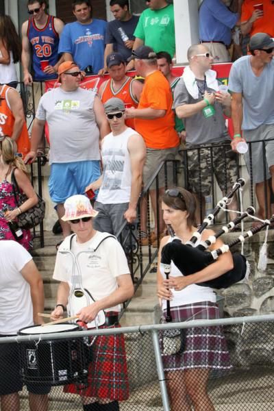 Bagpipes? That's funky...