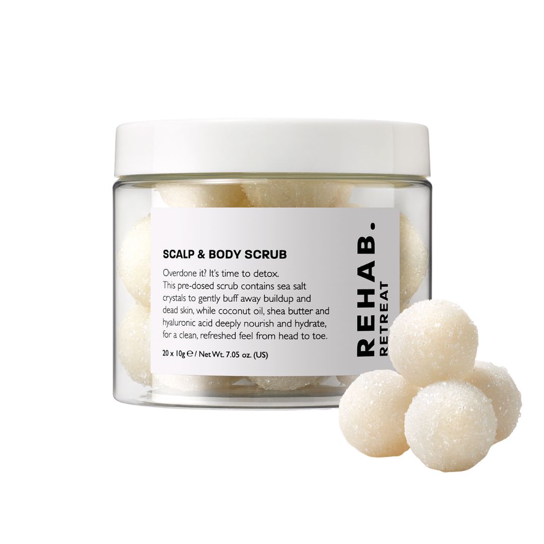 REHAB. Retreat Scalp &amp;amp; Body Scrub