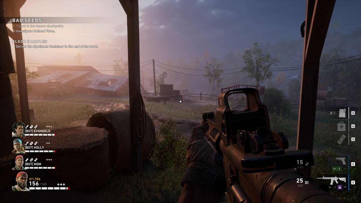 Back 4 Blood settings image quality comparison screenshots