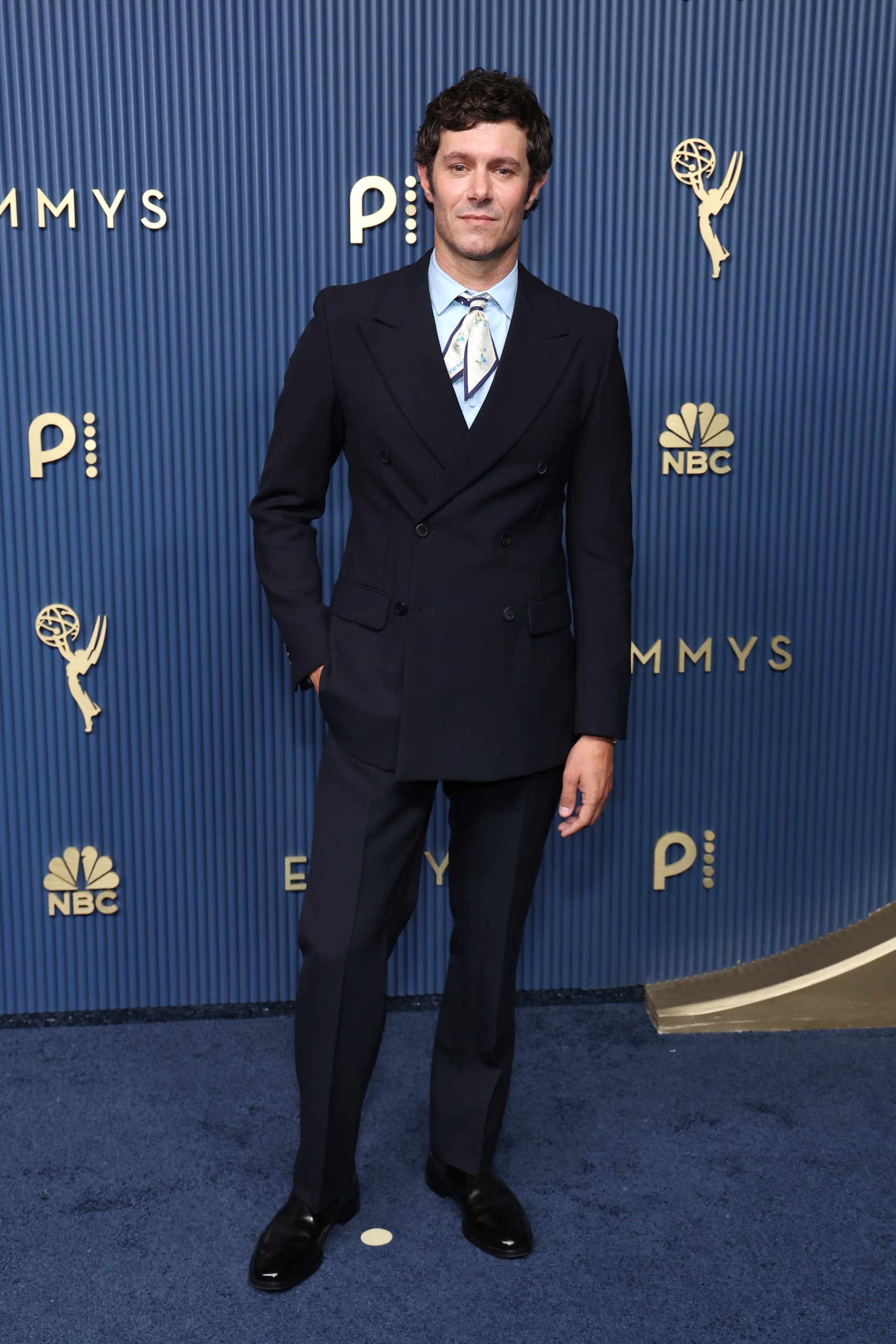 2026 emmys red carpet Adam Brody