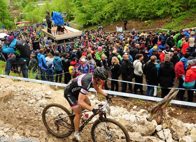 The crowd was massive in the valley