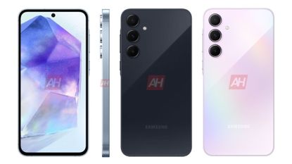 Leaked renders of Samsung Galaxy A55