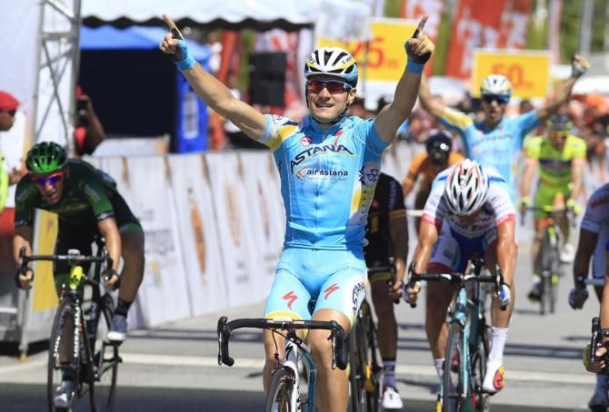 Andrea Guardini (Astana) wins stage 10 of the Tour de Langkawi