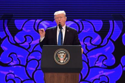 Trump speaks in Vietnam