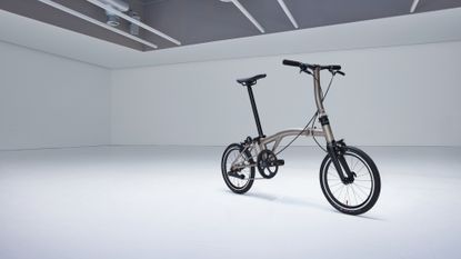 Lightest brompton folding bike on sale