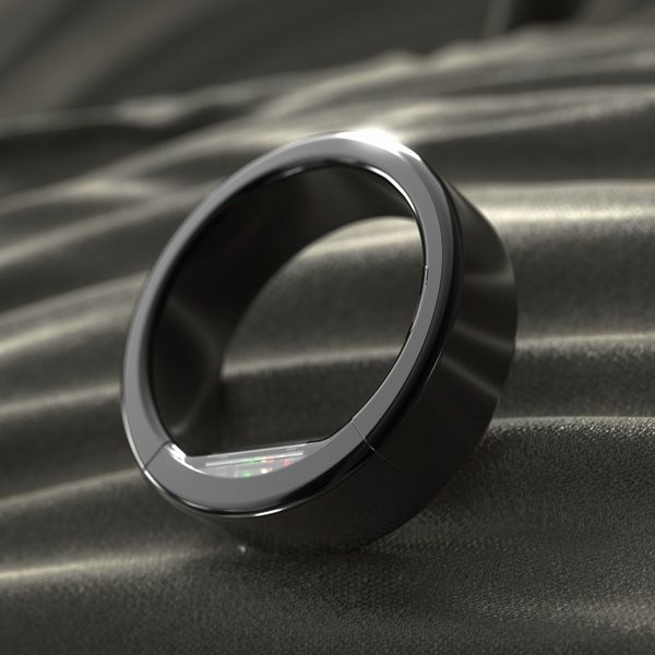 The Ultrahuman Ring PRO in Aster Black.