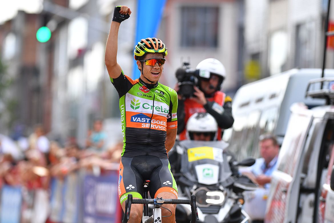 Wout Van Aert (Crelan-Vastgoedservice) wins Schaal Sels