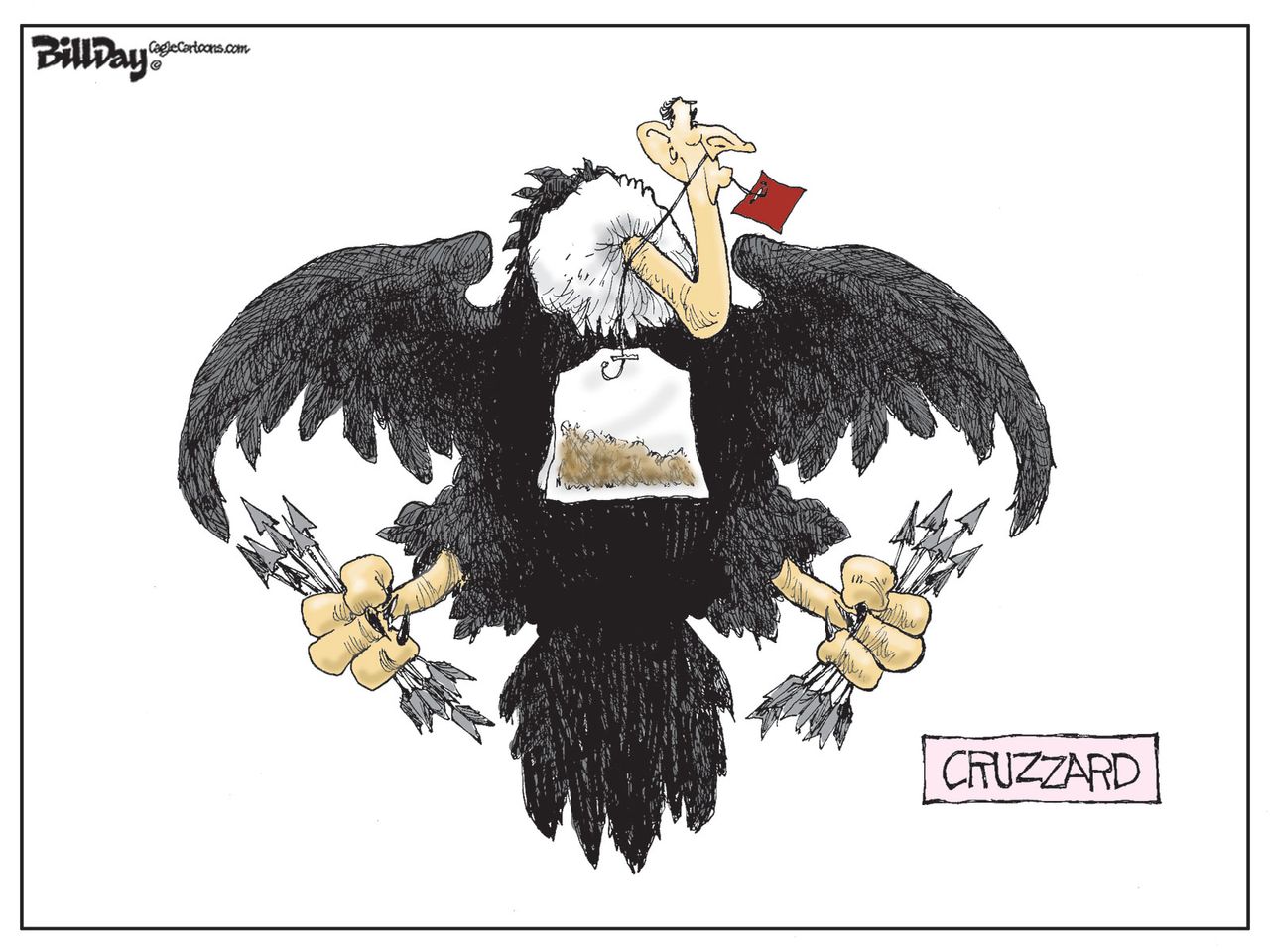 Political cartoon U.S. Ted Cruz