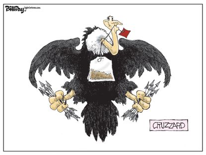 Political cartoon U.S. Ted Cruz