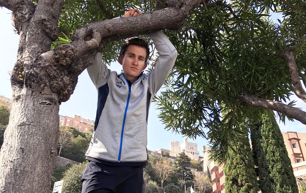 Michal Kwiatkowski relaxes in Monte Carlo after winning Milan-San Remo