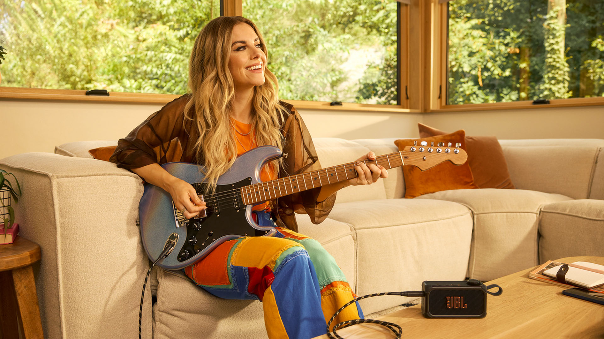 A photo of the JBL BandBox solo. 