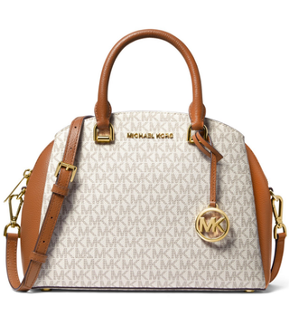 Maxine Signature Logo Dome Satchel