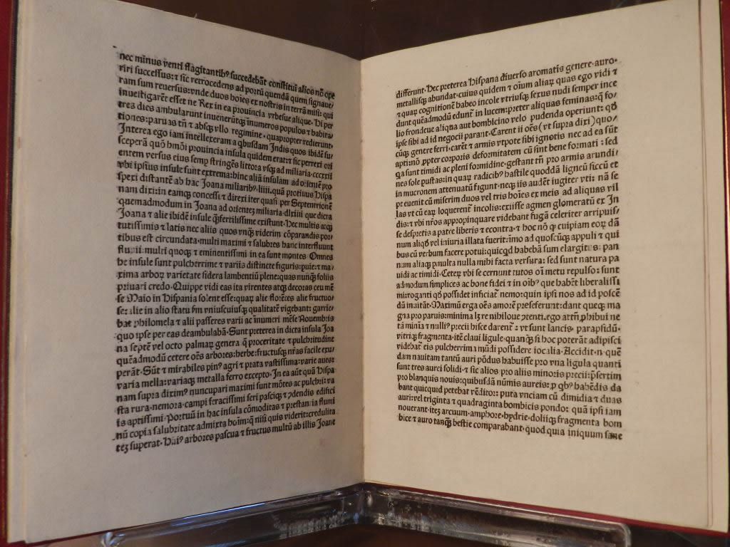 The Plannck Christopher Columbus letter was found bound in a book at the U.S. Library of Congress.