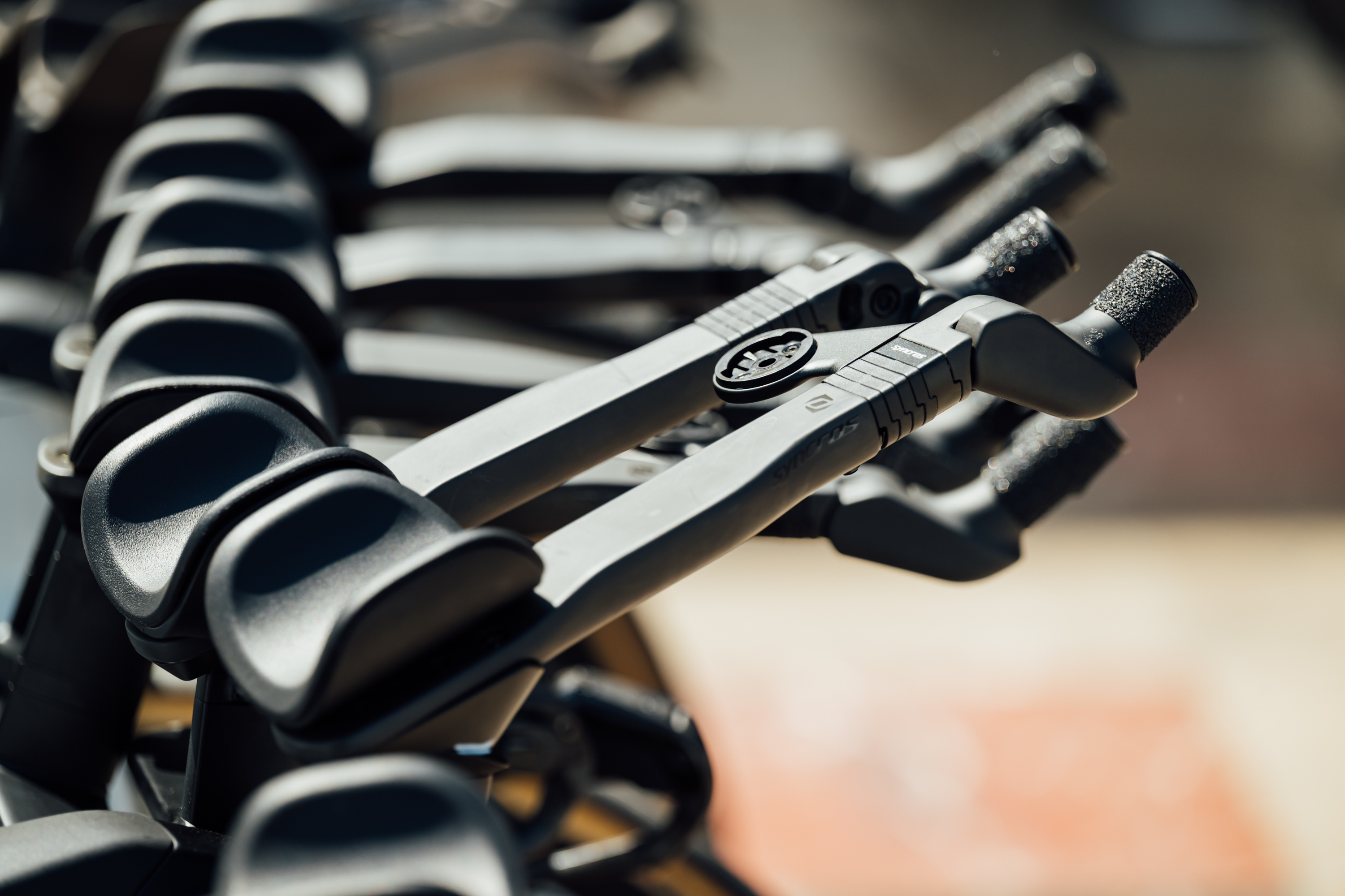Close up of bike tech found at the Giro d'Italia 2025