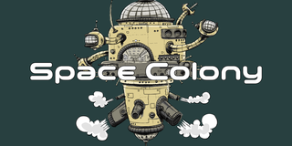 Space Colony was originally created for retro robot animations