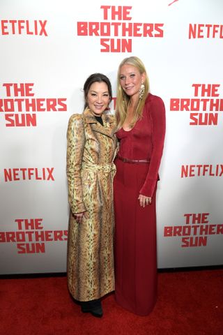 Gwyneth Paltrow at "The Brothers Sun" premiere