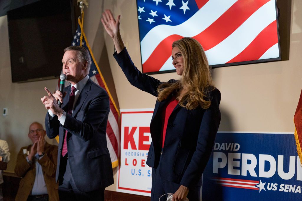 David Perdue and Kelly Loeffler