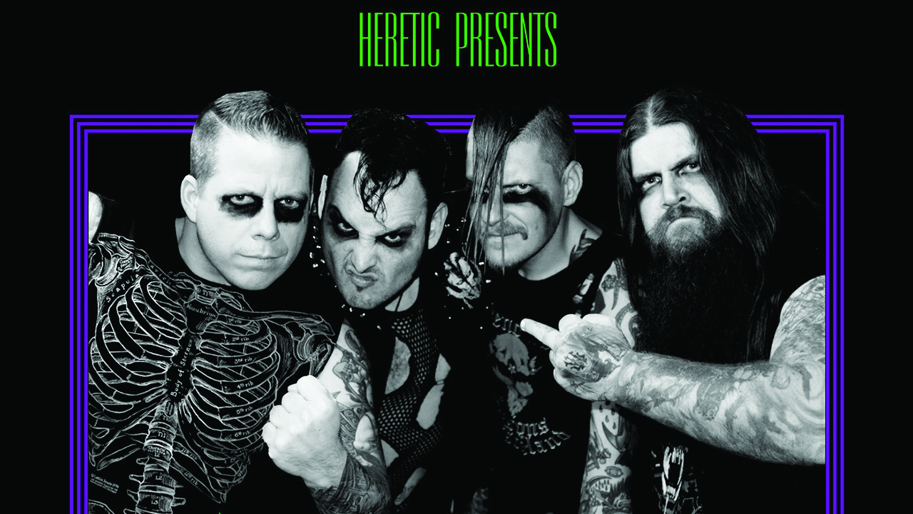 Heretic, &#039;Underdogs Of The Underworld&#039; album cover