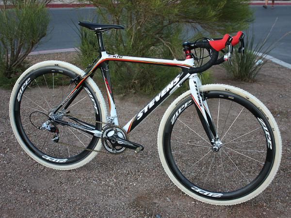 Katie Compton (Planet Bike) will compete aboard a Stevens Cyclocross Carbon Team this year.