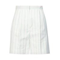 Max Mara Zampino Striped Cotton and Silk-blend Shorts, was £290 now £150 | Selfridges