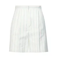 Max Mara Zampino Striped Cotton and Silk-blend Shorts, was £290 now £150 | Selfridges