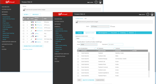 WatchGuard Firebox m5600 web console firewall policies