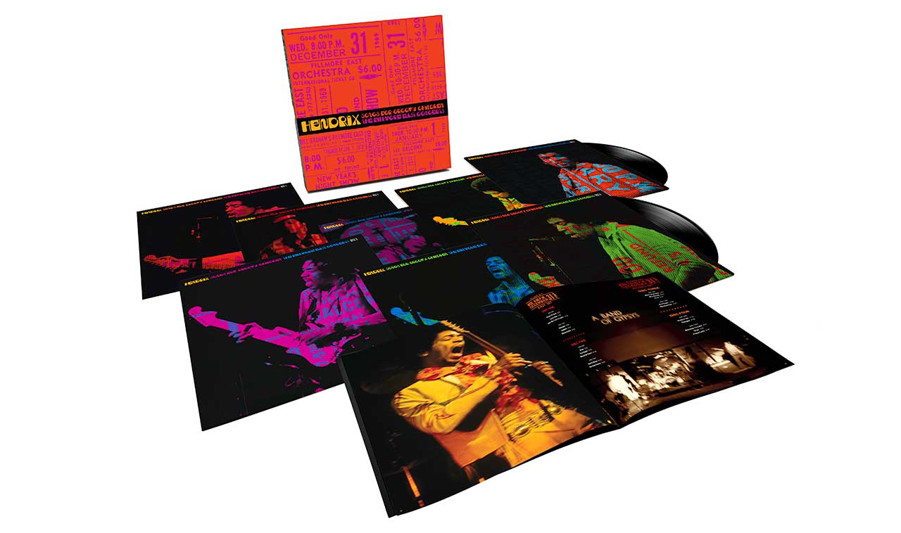 Complete Jimi Hendrix Band Of Gypsys shows get Songs For Groovy ...